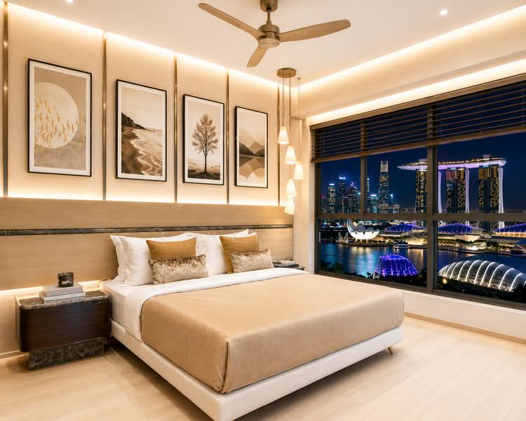 One Marina Gardens, 3 Marina Gardens Lane, 2 Bedrooms, 657 sqft, Apartment For Sale, by Ethel Lim, 500202272 - Bedroom - PropertyGuru.com.sg