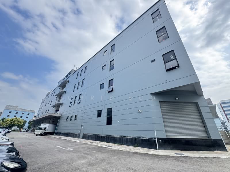 Rear B2 Standalone 4 Sty Industrial Factory For Sale, Ubi Ave 3, 130,000 sqft, Factory / Workshop (B2) For Sale, by Chris Soo, 500202309 - Exterior - CommercialGuru.com.sg