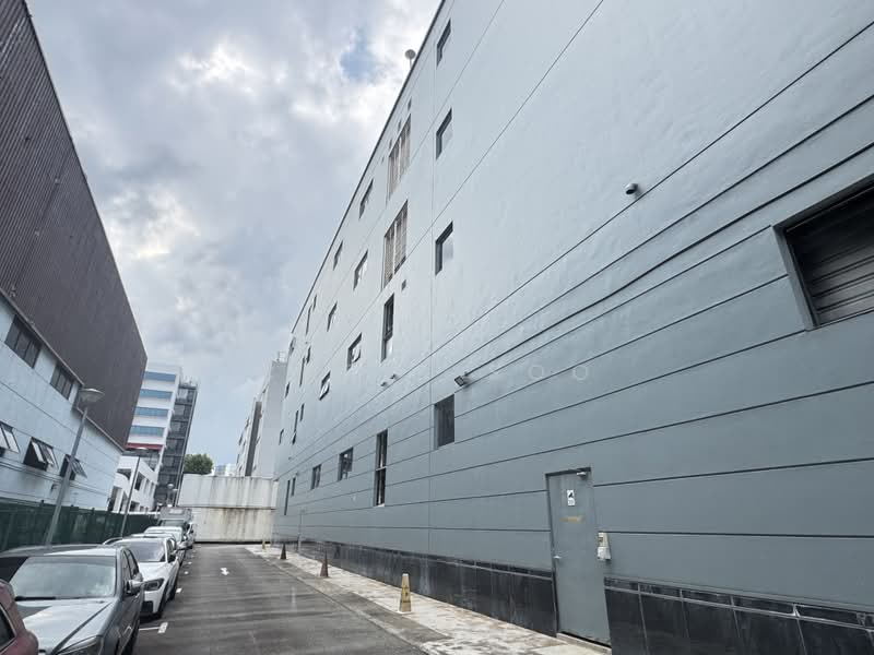 Rear B2 Standalone 4 Sty Industrial Factory For Sale, Ubi Ave 3, 130,000 sqft, Factory / Workshop (B2) For Sale, by Chris Soo, 500202309 - Exterior - CommercialGuru.com.sg