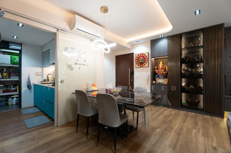 Riverparc Residence, 102 Punggol Drive, 3 Bedrooms, 1,356 sqft, Executive Condominium For Sale, by Faritz Hameed, 500202318 - Dining Room - PropertyGuru.com.sg