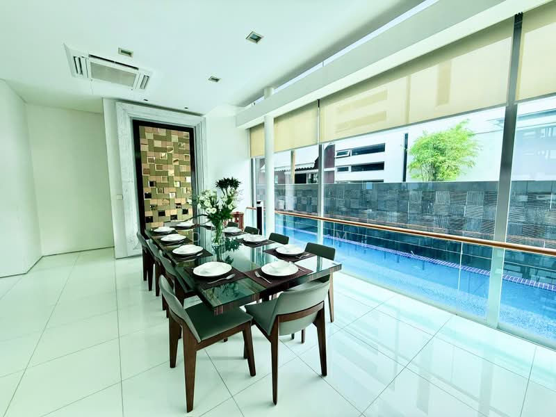 Braddell Heights Estate, Matlock Rise, 5 Bedrooms, 6,000 sqft, Bungalow House For Sale, by Dan Lim, 500202342 - Dining Room - PropertyGuru.com.sg