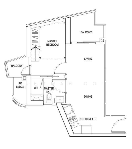 City Gate, 371 Beach Road, 1 Bedroom, 500 sqft, Condominium For Rent, by Jemmah Ooi, 500202362 - PropertyGuru.com.sg
