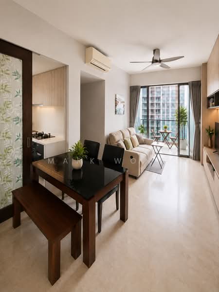 Botanique at Bartley, 225 Upper Paya Lebar Road, 3 Bedrooms, 1,066 sqft, Condominium For Sale, by Mark Wong, 500202366 - Living Room - PropertyGuru.com.sg