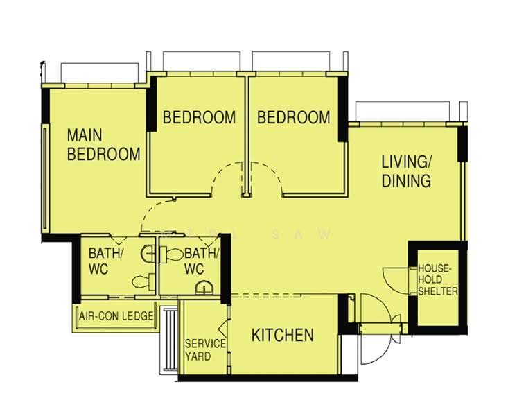 110B Bidadari Park Drive, 110B Bidadari Park Drive, Balestier / Toa Payoh, 3 Bedrooms, 1,001 sqft, HDB Flat For Sale, by Merl Saw, 500202367 - PropertyGuru.com.sg