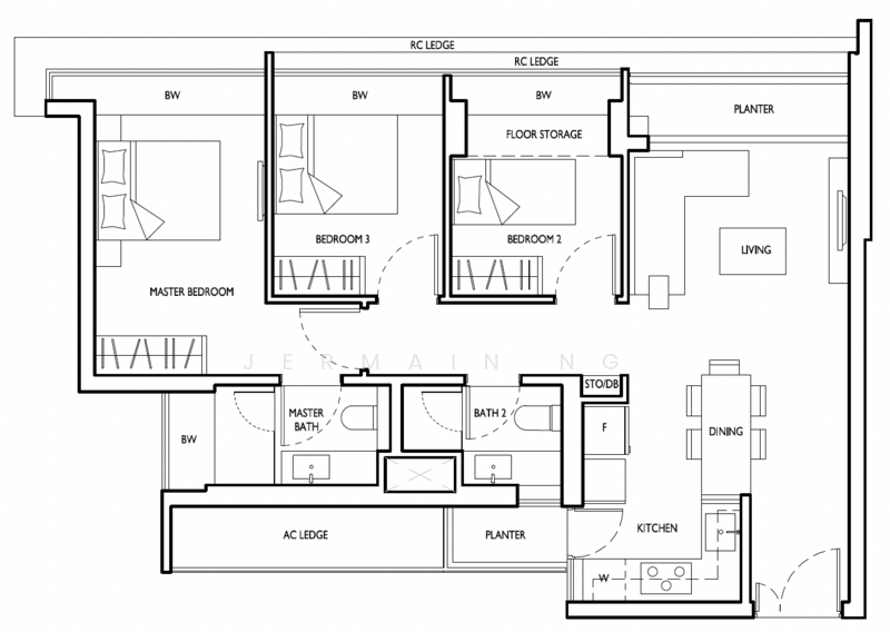 D'Nest, 143 Pasir Ris Grove, 3 Bedrooms, 936 sqft, Condominium For Sale, by Jermain Ng, 500202371 - PropertyGuru.com.sg
