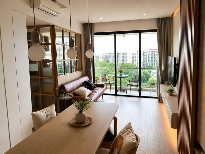 D'Nest, 143 Pasir Ris Grove, 3 Bedrooms, 936 sqft, Condominium For Sale, by Jermain Ng, 500202371 - Living Room - PropertyGuru.com.sg