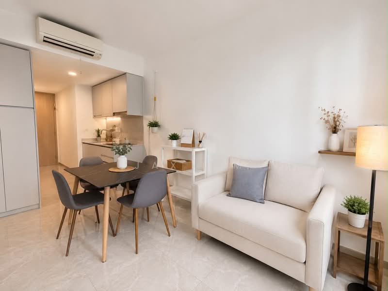 The Garden Residences, 1 Serangoon North View, 1 Bedroom, 452 sqft, Condominium For Rent, by Jax Lim, 500202380 - Dining Room - PropertyGuru.com.sg