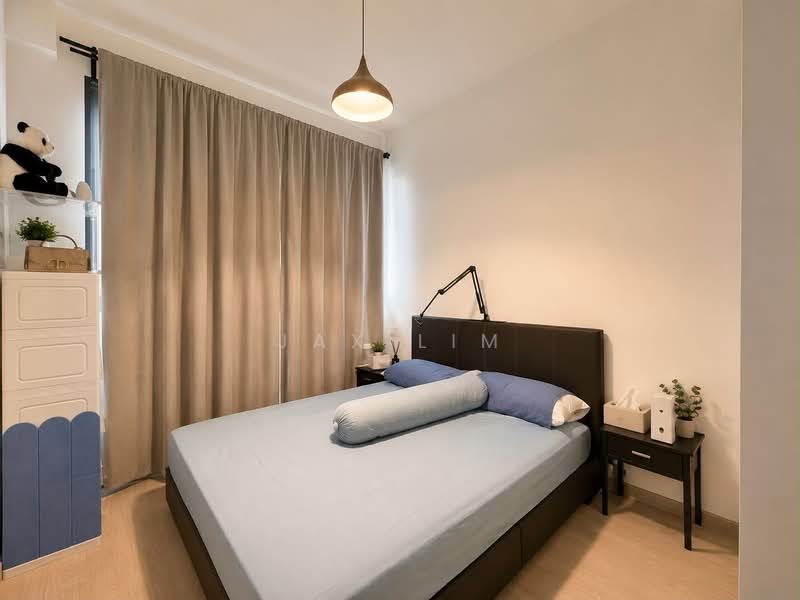The Garden Residences, 1 Serangoon North View, 1 Bedroom, 452 sqft, Condominium For Rent, by Jax Lim, 500202380 - Master Bedroom - PropertyGuru.com.sg