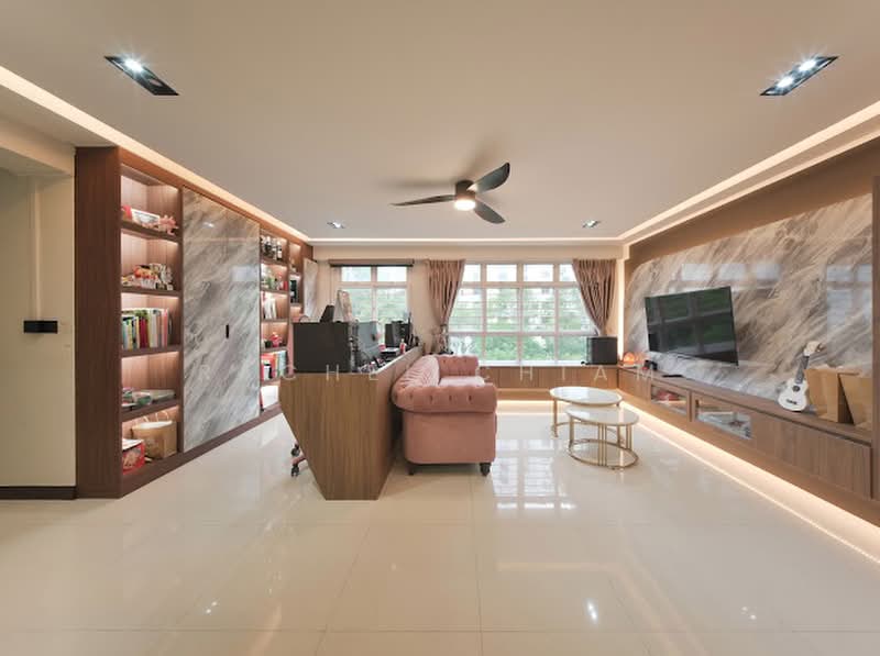 289A Compassvale Crescent, 289A Compassvale Crescent, 3 Bedrooms, 1,216 sqft, HDB Flat For Sale, by Rachel Chiam, 500202388 - Living Room - PropertyGuru.com.sg