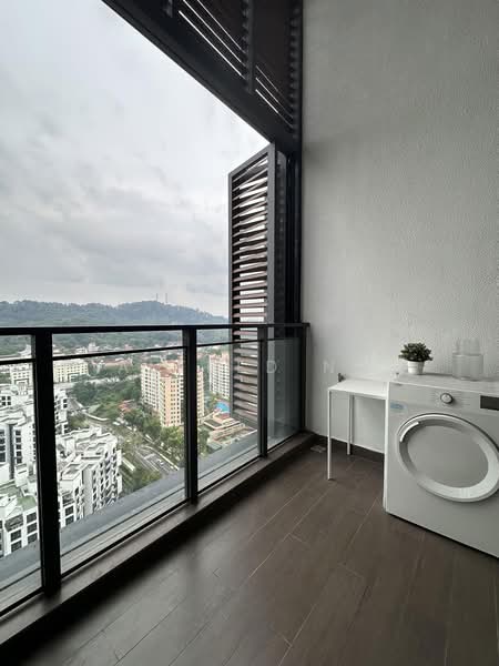 The Hillier, 6 Hillview Rise, 1 Bedroom, 624 sqft, Condominium For Rent, by Alfred Ng, 500202389 - Balcony - PropertyGuru.com.sg