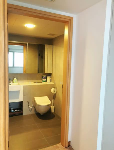 Eight Riversuites, 6 Whampoa East, 1 Bedroom, 441 sqft, Condominium For Rent, by Caitlin Tan, 500202391 - Bathroom - PropertyGuru.com.sg