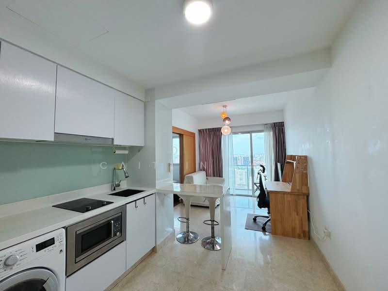 Eight Riversuites, 6 Whampoa East, 1 Bedroom, 441 sqft, Condominium For Rent, by Caitlin Tan, 500202391 - Kitchen - PropertyGuru.com.sg