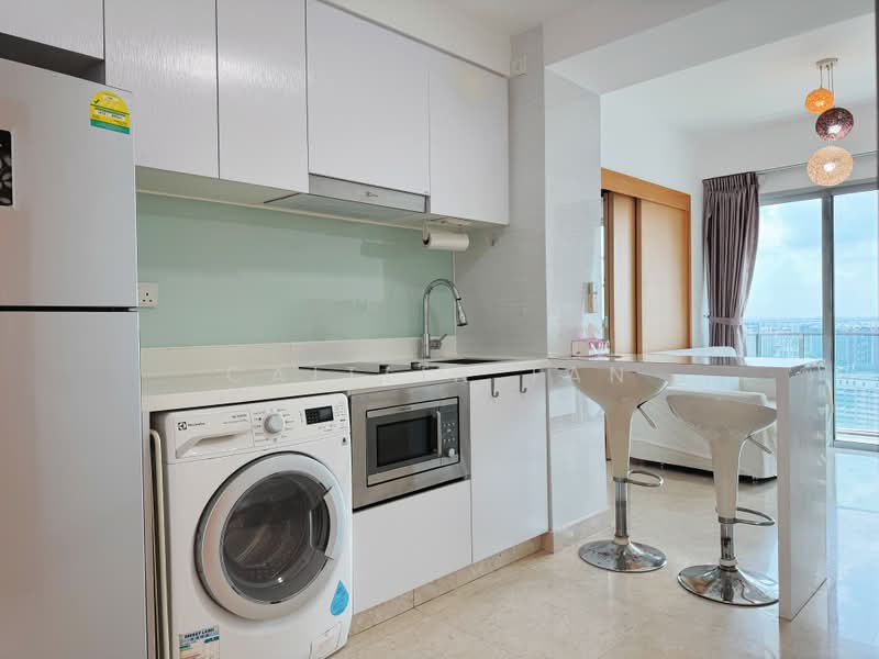 Eight Riversuites, 6 Whampoa East, 1 Bedroom, 441 sqft, Condominium For Rent, by Caitlin Tan, 500202391 - Kitchen - PropertyGuru.com.sg