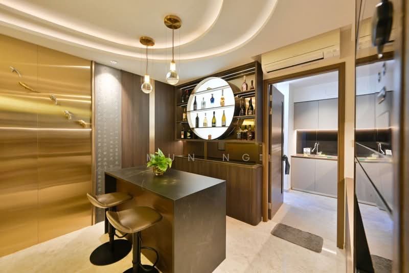 The Florence Residences, 99 Hougang Avenue 2, 5 Bedrooms, 1,679 sqft, Condominium For Sale, by Mun Ng, 500202398 - Bar / Dry Kitchen - PropertyGuru.com.sg