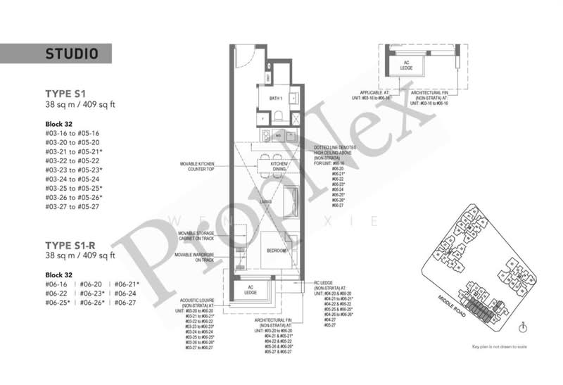 The M, 32 Middle Road, Studio, 409 sqft, Condominium For Sale, by Wendy Xie, 500202422 - PropertyGuru.com.sg