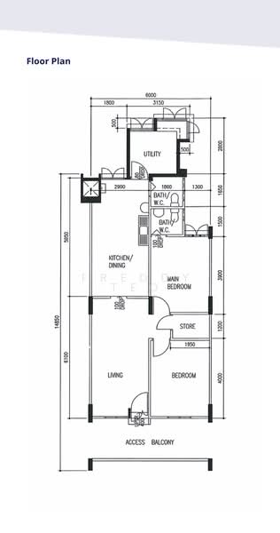 108 Ang Mo Kio Avenue 4, 108 Ang Mo Kio Avenue 4, 2 Bedrooms, 721 sqft, HDB Flat For Sale, by Freddy Teo, 500202425 - PropertyGuru.com.sg