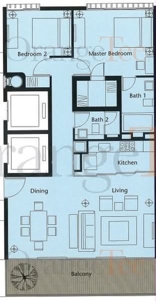 Robertson Blue, 88 Robertson Quay, 2 Bedrooms, 1,238 sqft, Apartment For Sale, by Michael Ciola, 500202434 - PropertyGuru.com.sg