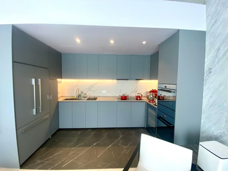 Robertson Blue, 88 Robertson Quay, Orchard / River Valley, 2 Bedrooms, 1,238 sqft, Apartment For Sale, by Michael Ciola, 500202434 - Kitchen - PropertyGuru.com.sg
