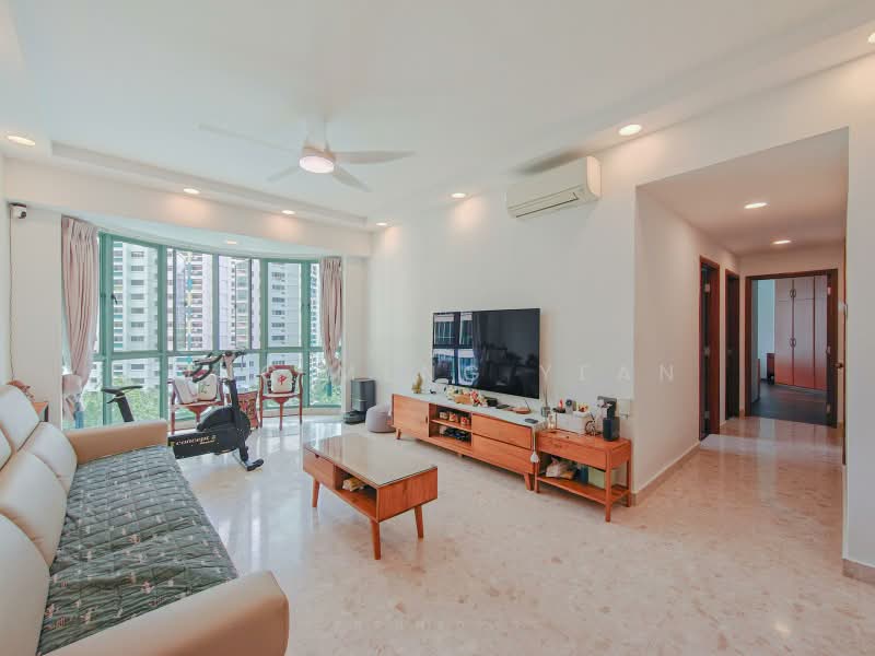 Yew Mei Green, 50 Choa Chu Kang North 6, 3 Bedrooms, 1,292 sqft, Condominium For Sale, by Ong Meng Yean, 500202437 - Living Room - PropertyGuru.com.sg