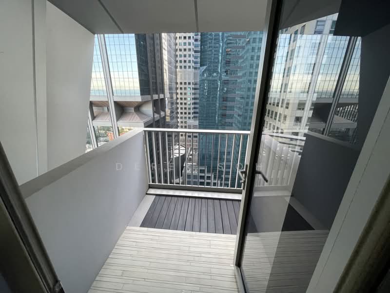 V on Shenton, 5A Shenton Way, Studio, 441 sqft, Condominium For Rent, by Derek Soh, 500202445 - Balcony - PropertyGuru.com.sg
