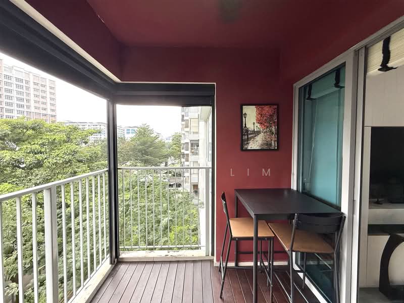 519C Tampines Central 8, 519C Tampines Central 8, 2 Bedrooms, 667 sqft, HDB Flat For Sale, by Sarah Lim, 500202461 - Balcony with Greenery View - PropertyGuru.com.sg