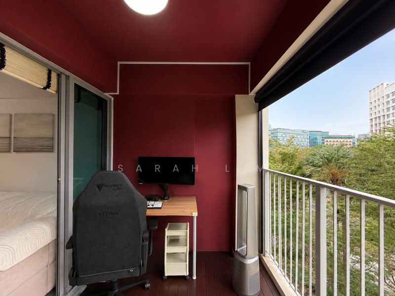 519C Tampines Central 8, 519C Tampines Central 8, 2 Bedrooms, 667 sqft, HDB Flat For Sale, by Sarah Lim, 500202461 - Balcony with Zip Track - PropertyGuru.com.sg