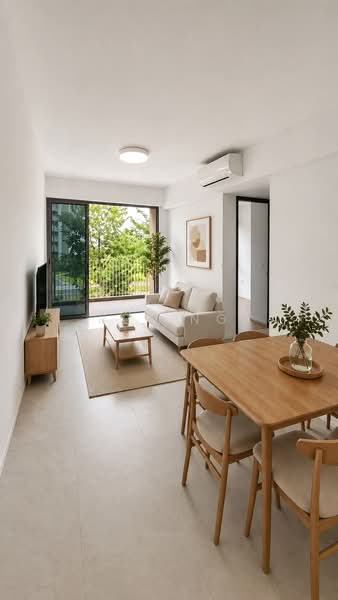 The Watergardens at Canberra, 29 Canberra Drive, Sembawang / Yishun, 2 Bedrooms, 797 sqft, Condominium For Sale, by Rey Ng, 500202536 - Living Room - PropertyGuru.com.sg
