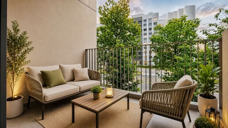 The Watergardens at Canberra, 29 Canberra Drive, Sembawang / Yishun, 2 Bedrooms, 797 sqft, Condominium For Sale, by Rey Ng, 500202536 - Balcony - PropertyGuru.com.sg