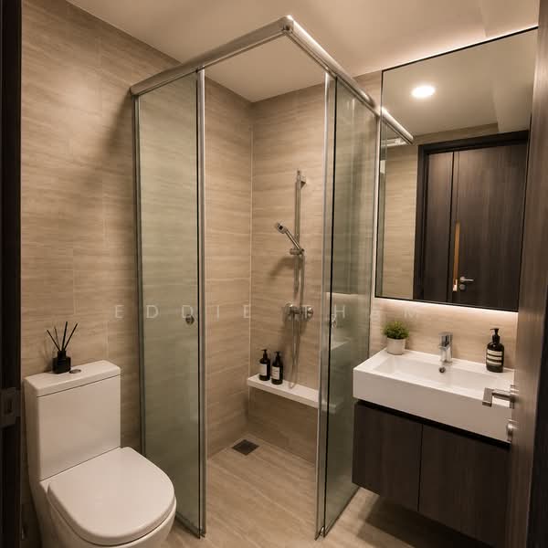 North Park Residences, 23 Yishun Central 1, Room Rental, 764 sqft, Condominium For Rent, by Eddie Tham, 500202553 - Bathroom - PropertyGuru.com.sg