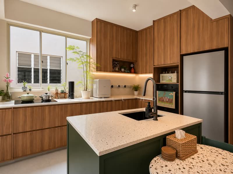 Castle Green, 481 Yio Chu Kang Road, 3 Bedrooms, 1,152 sqft, Condominium For Sale, by Randall How, 500202592 - Kitchen - PropertyGuru.com.sg