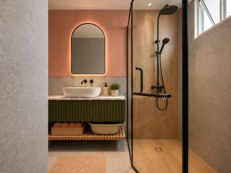 Castle Green, 481 Yio Chu Kang Road, 3 Bedrooms, 1,152 sqft, Condominium For Sale, by Randall How, 500202592 - Master Bathroom - PropertyGuru.com.sg