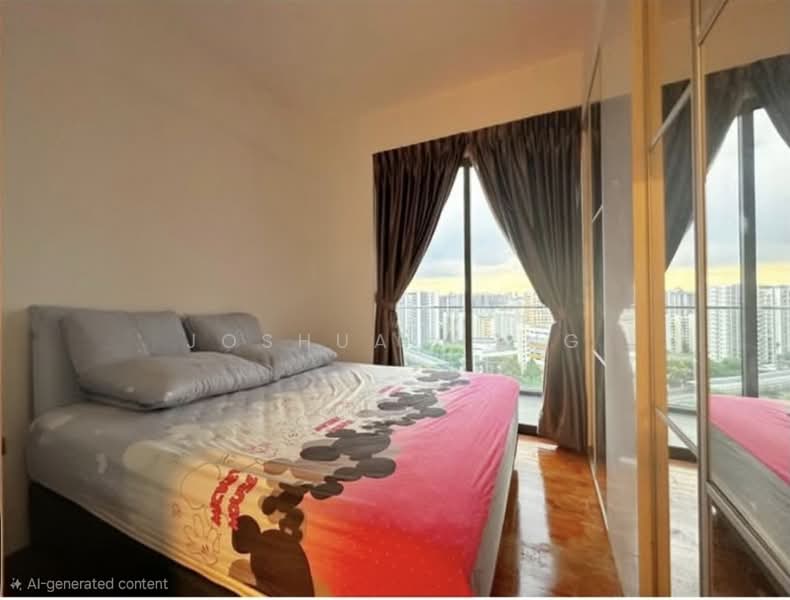 Sims Edge, 1 Geylang East Avenue 2, Eunos / Geylang / Paya Lebar, 2 Bedrooms, 581 sqft, Condominium For Rent, by Joshua Wong, 500202593 - Bedroom - PropertyGuru.com.sg
