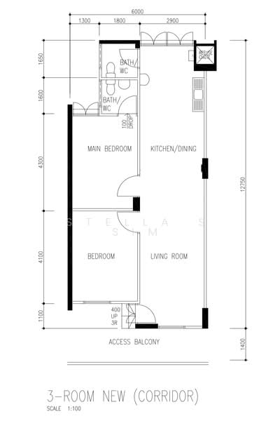 307 Shunfu Road, 307 Shunfu Road, 2 Bedrooms, 721 sqft, HDB Flat For Rent, by Stella S Sim, 500202595 - PropertyGuru.com.sg