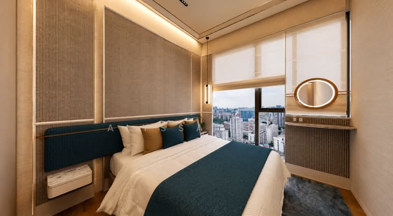 Aurea, 802 Beach Road, 3 Bedrooms, 1,001 sqft, Condominium For Sale, by Alyssa Poh, 500202606 - Bedroom - PropertyGuru.com.sg