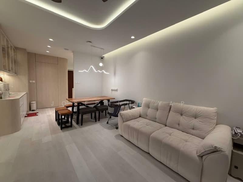 La Casa, 64 Woodlands Drive 16, 3 Bedrooms, 1,141 sqft, Condominium For Rent, by Josephine Yap, 500202613 - Living Room - PropertyGuru.com.sg