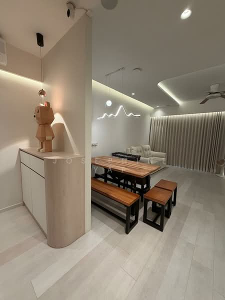 La Casa, 64 Woodlands Drive 16, 3 Bedrooms, 1,141 sqft, Condominium For Rent, by Josephine Yap, 500202613 - Living Room - PropertyGuru.com.sg