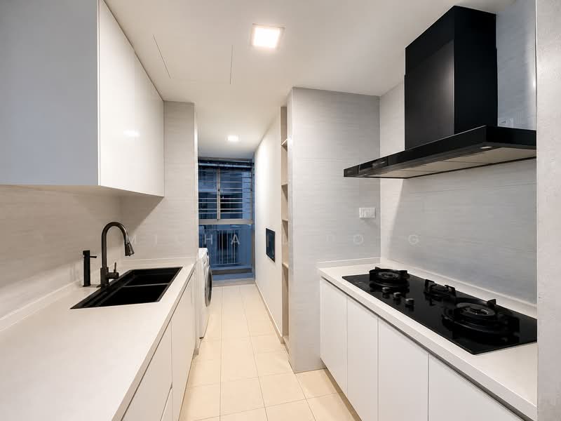 The Quartz, 61 Compassvale Bow, 3 Bedrooms, 1,130 sqft, Condominium For Sale, by Michael Dong, 500202638 - Kitchen - PropertyGuru.com.sg