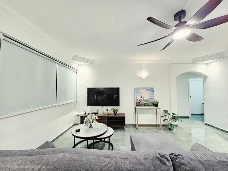 309 Serangoon Avenue 2, 309 Serangoon Avenue 2, 3 Bedrooms, 980 sqft, HDB Flat For Sale, by Michelle Leong, 500202646 - Living Room - PropertyGuru.com.sg