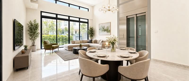 Belgravia Ace, 100 Belgravia Drive, 5 Bedrooms, 4,058 sqft, Semi-Detached House For Sale, by Catherine Lee, 500202659 - Living Room - PropertyGuru.com.sg