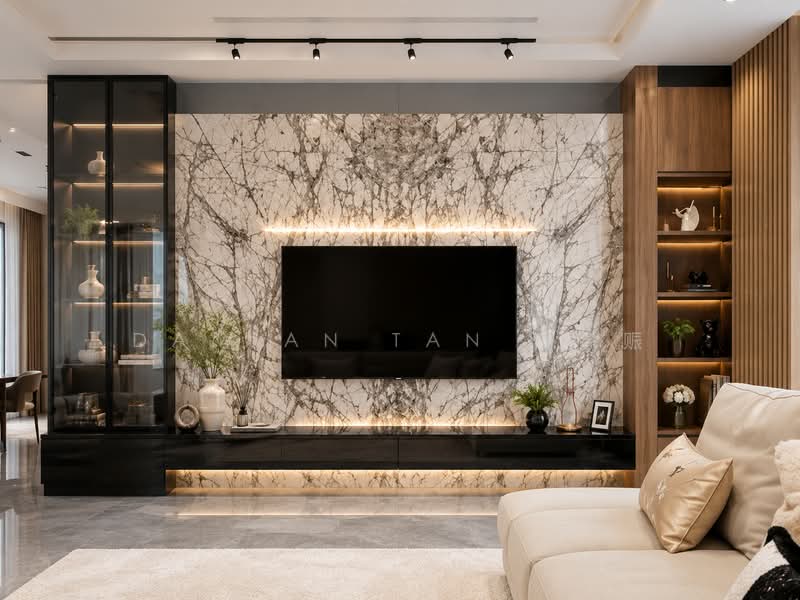 ⭐️MODERN 2.5-STY W/ BASEMENT WELL-KEPT SEMI-D @ HILLCREST PARK⭐️WITHIN 1 KM OF RGPS⭐️NEAR TKK MRT⭐️, Greenmead Avenue Hillcrest Watten Estate Greenwood Greendale Greenpark Shelford Park Vale Linden Pandan Naga Sari Vanda Namly Duchess Princess Of Wales King's Queen's Duke's Coronation University Kheam Hock Unggas Seni Bahasa Tudor Tempua Sejarah Fir, 5 Bedrooms, 5,200 sqft, Semi-Detached House For Sale, by Damian Tan 陈係赈, 500202722 - Living Room - PropertyGuru.com.sg
