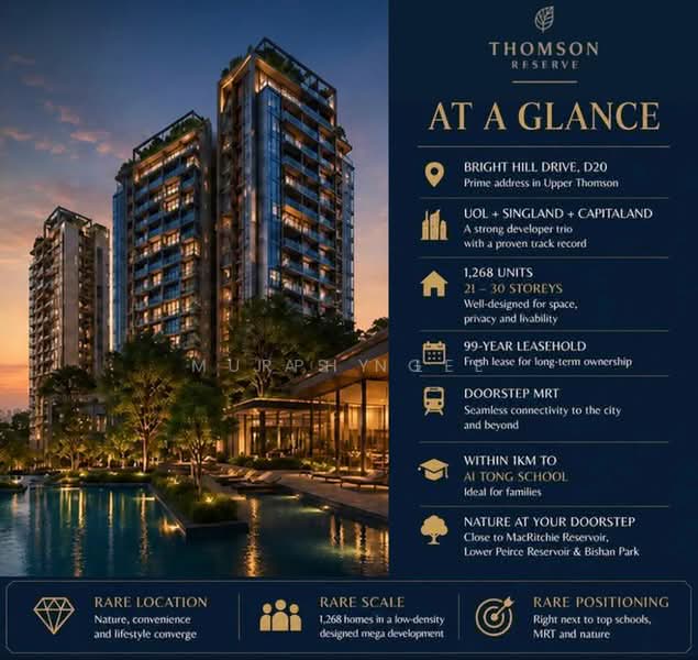 Thomson Reserve, Bright Hill Drive, 5 Bedrooms, 1,475 sqft, Condominium For Sale, by Murphy Lee, 500202733 - Exterior - PropertyGuru.com.sg