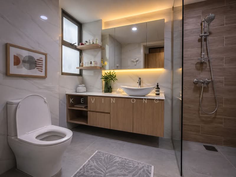 Parkview Apartments, 1 Bukit Batok Street 25, 3 Bedrooms, 1,119 sqft, Apartment For Sale, by Kevin Ong, 500202768 - Bathroom - PropertyGuru.com.sg