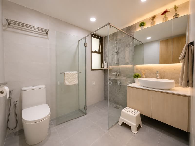 Parkview Apartments, 1 Bukit Batok Street 25, 3 Bedrooms, 1,119 sqft, Apartment For Sale, by Kevin Ong, 500202768 - Bathroom - PropertyGuru.com.sg