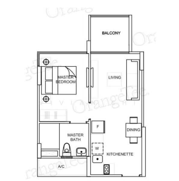 La Fiesta, 62 Sengkang Square, 1 Bedroom, 452 sqft, Condominium For Rent, by Vivian Shi, 500202789 - PropertyGuru.com.sg