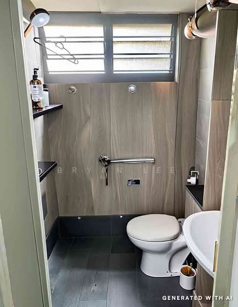 704 West Coast Road, 704 West Coast Road, 2 Bedrooms, 721 sqft, HDB Flat For Sale, by Bryan Lee, 500202793 - Washroom Artist Impression - PropertyGuru.com.sg