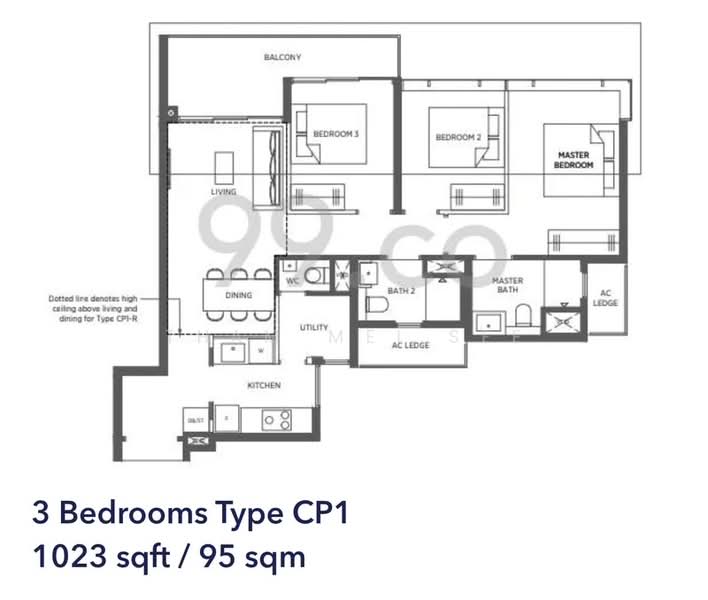 Parc Esta, 916 Sims Avenue, 3 Bedrooms, 1,023 sqft, Condominium For Rent, by Tham Mei See, 500202822 - PropertyGuru.com.sg