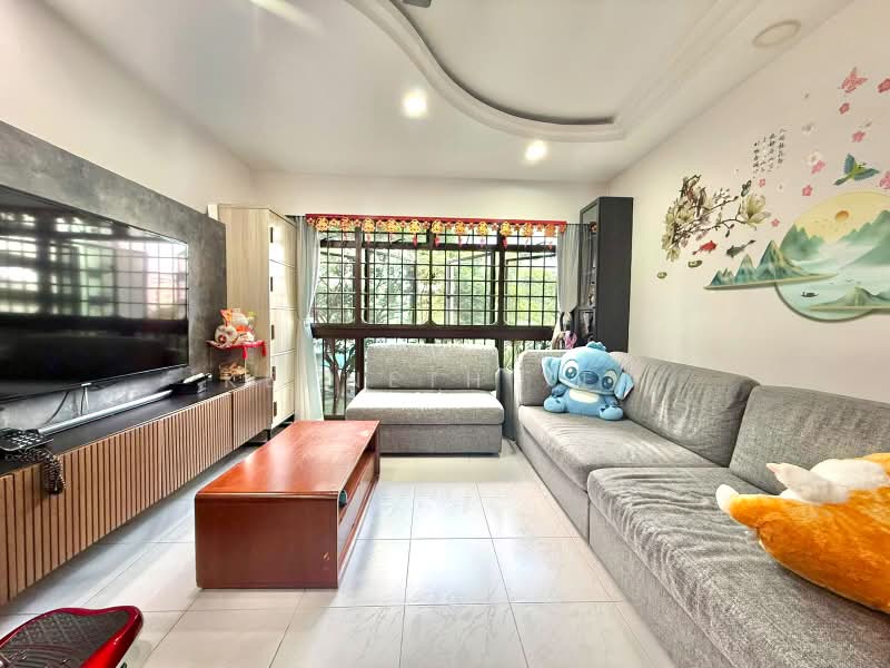 525 Woodlands Drive 14, 525 Woodlands Drive 14, 3 Bedrooms, 1,119 sqft, HDB Flat For Sale, by Kenneth Yeo, 500202837 - Living Room - PropertyGuru.com.sg