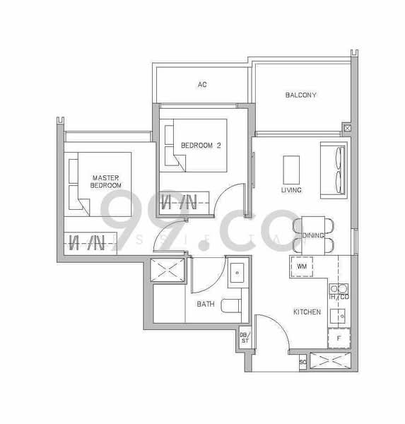 Juniper Hill, 39 Ewe Boon Road, 2 Bedrooms, 592 sqft, Condominium For Rent, by Jessie Tan, 500202843 - PropertyGuru.com.sg