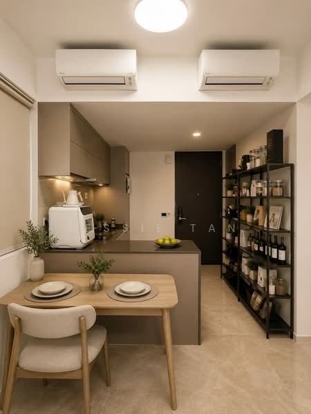 Juniper Hill, 39 Ewe Boon Road, 2 Bedrooms, 592 sqft, Condominium For Rent, by Jessie Tan, 500202843 - Kitchen - PropertyGuru.com.sg