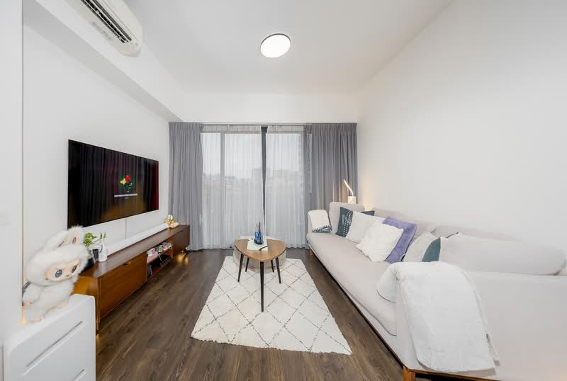 d'Leedon (Former Farrer Court), 11 Leedon Heights, 1 Bedroom, 689 sqft, Condominium For Sale, by Ken Lin, 500202854 - Living Room - PropertyGuru.com.sg